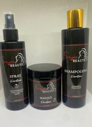 Coffret Kératine Réparateur – 3 soins essentiels