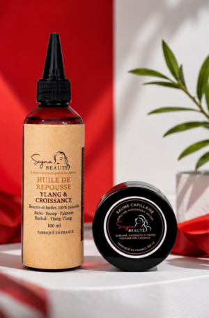 Huile & Baume Repousse – 2 soins activateurs de croissance